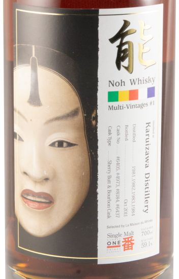 Karuizawa Noh Multi-Vintages 1981-1984 Casks N.º 6405, 4973, 8184 & 6437 27 anos
