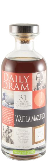 1977 Karuizawa Daily Dram Wait La Mazurka 31 anos