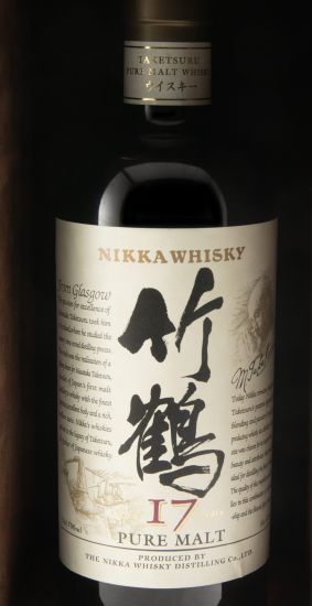 Conjunto Nikka Taketsuru 17 anos & Miniaturas Tasting 4x4cl