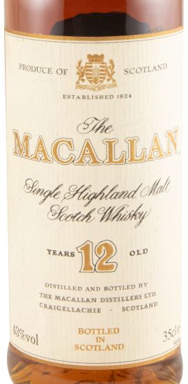 Macallan Sherry Wood 12 anos 35cl