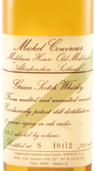 Michel Couvreur 5 anos (garrafa n.º S10412) 75cl