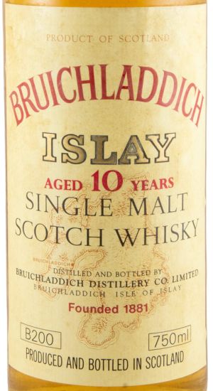 Bruichladdich Islay 10 anos 75cl