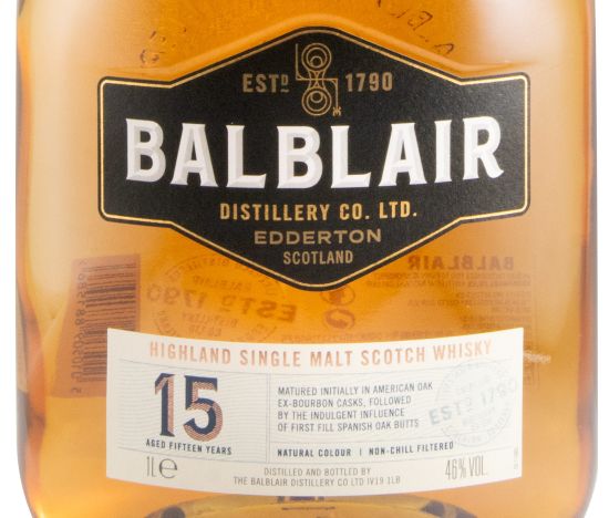 Balblair 15 anos 1L