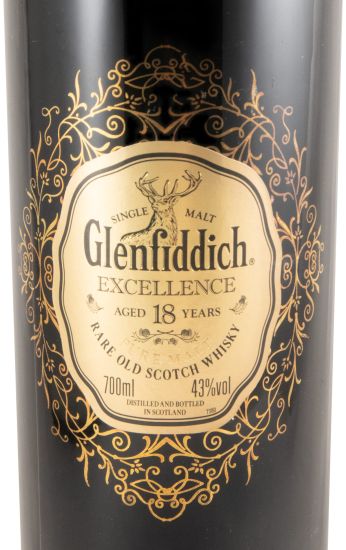 Glenfiddich Excellence 18 anos (sem caixa)