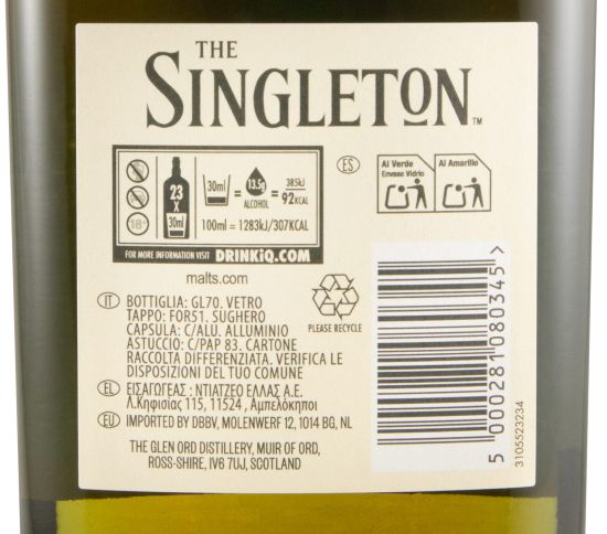 Singleton Glen Ord 2025 Special Release 17 years