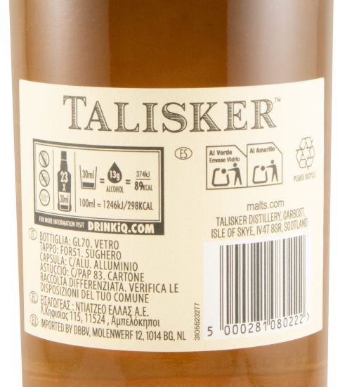 Talisker 2025 Special Release 14 anos