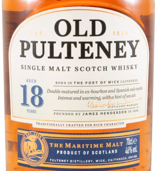 Old Pulteney 18 anos