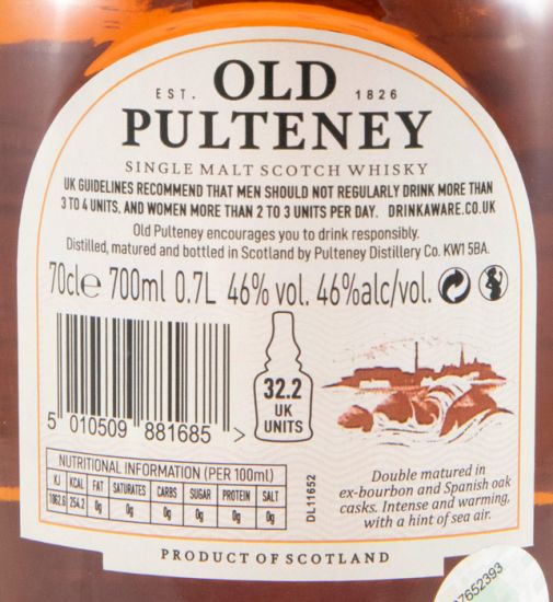 Old Pulteney 18 anos