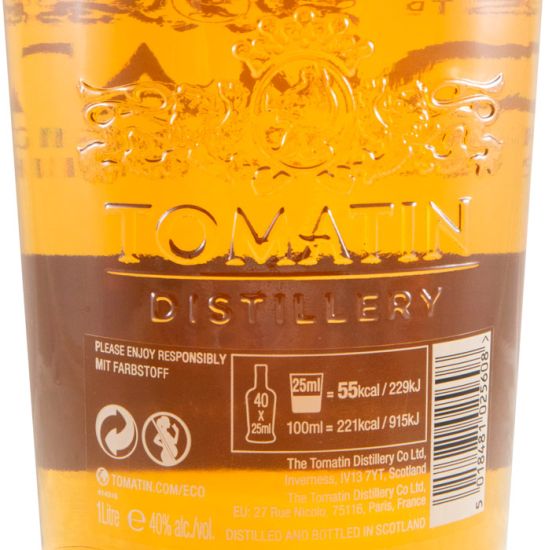 Tomatin Bourbon & Sherry Casks 8 anos 1L