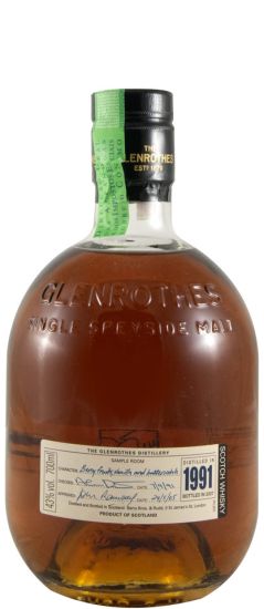 1991 Glenrothes Vintage (engarrafado em 2007)