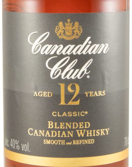 Canadian Club Classic 12 anos