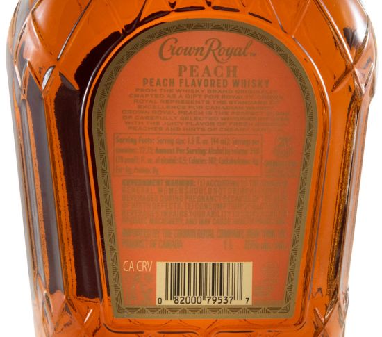Crown Royal Peach Flavoured 1L