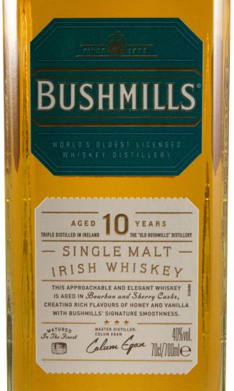 ブッシュミルズ・モルト 10年