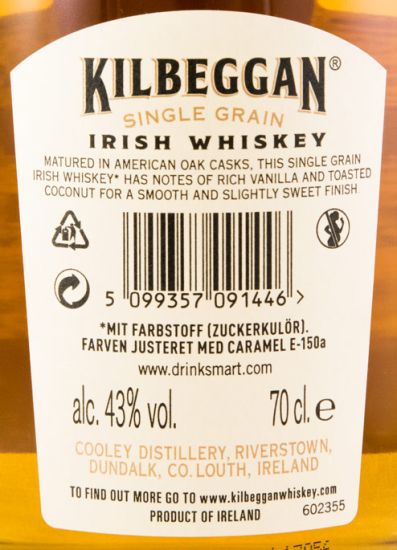 Kilbeggan Single Grain