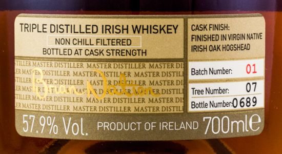 Midleton Dair Ghaelach Virgin Irish Oak Collection Single Pot Still