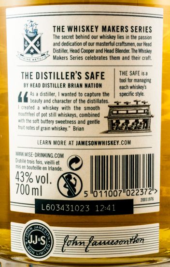 Jameson The Distiller's Safe