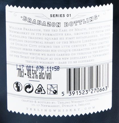 Teeling Brabazon Bottling Series N.º 1 Single Malt