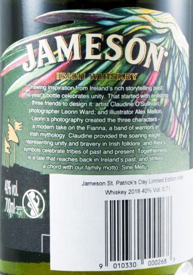 Jameson St. Patrick's Day Edição Limitada 2018
