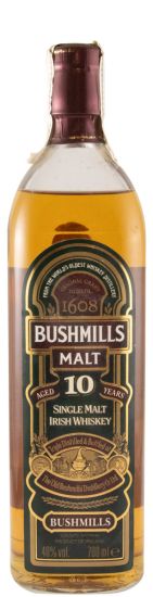 Bushmills Single Malt 10 years (former bottle)