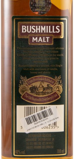 Bushmills Single Malt 10 years (former bottle)