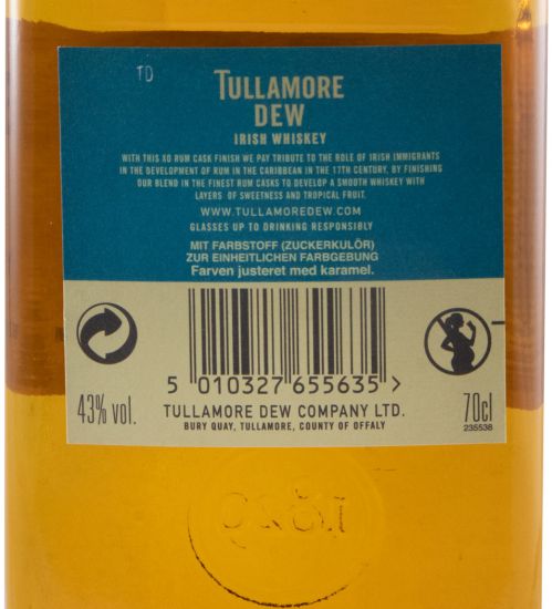 Tullamore Dew Caribbean Rum Cask Finish