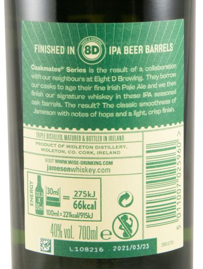 Jameson Caskmates IPA Edition