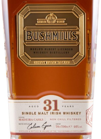 Bushmills Madeira Cask Finish 31 anos