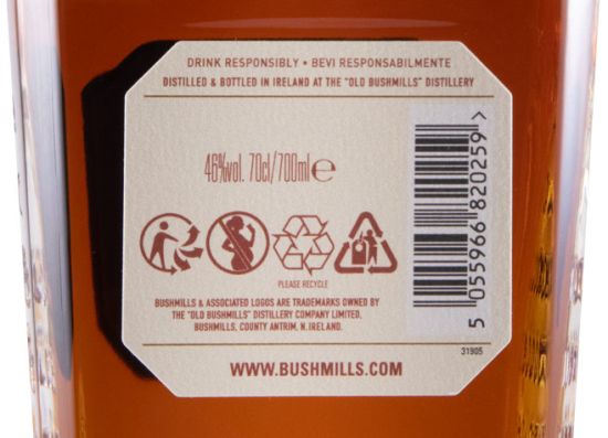 Bushmills Madeira Cask Finish 31 anos