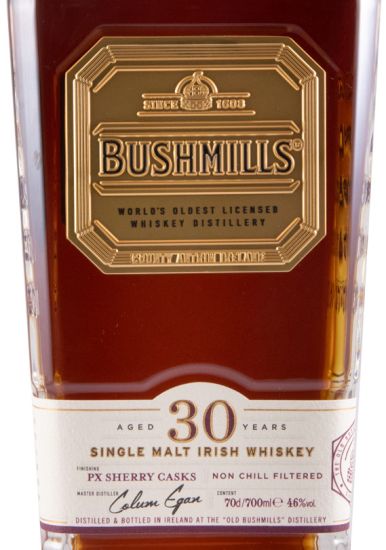 Bushmills PX Sherry Casks 30 anos