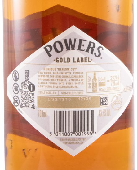 Powers Gold Label 43.2%