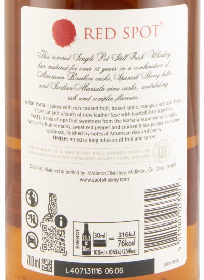 Red Spot 15 years