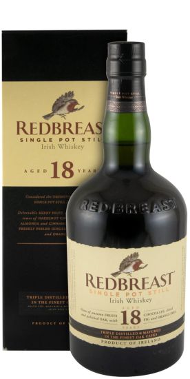 Redbreast Single Pot Still 18 anos