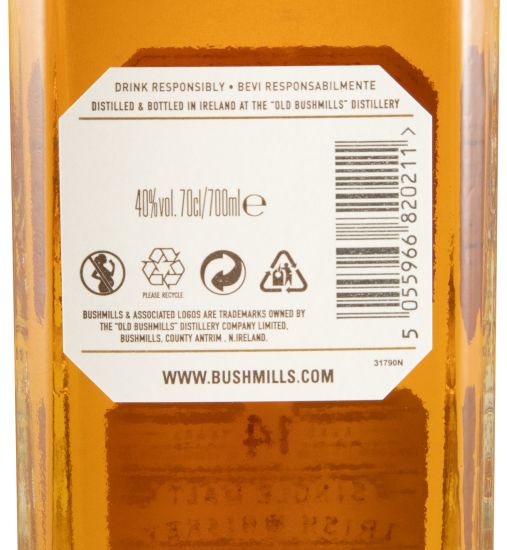 Bushmills 14 anos