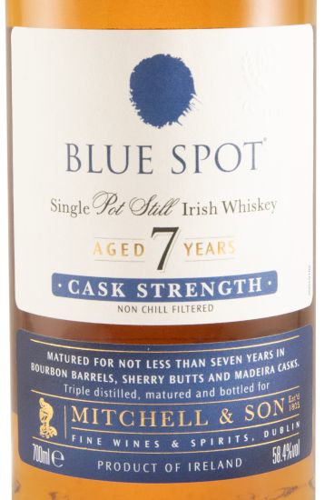 Blue Spot Cask Strength 7 years