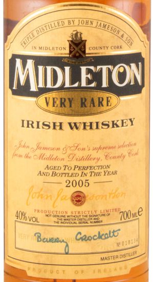 Midleton Very Rare (engarrafado em 2005)