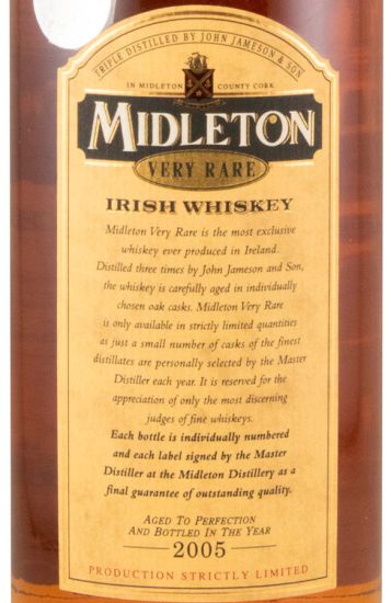 Midleton Very Rare (engarrafado em 2005)