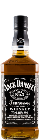 Jack Daniel's c/ 2 Copos (caixa em metal)