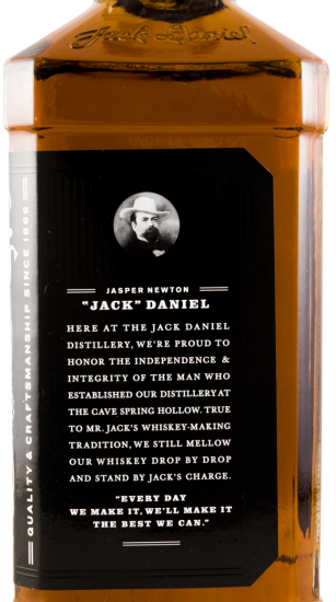 Jack Daniel's c/ 2 Copos (caixa em metal)