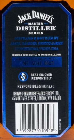 Jack Daniel's N.º 6 Master Distillery 1L