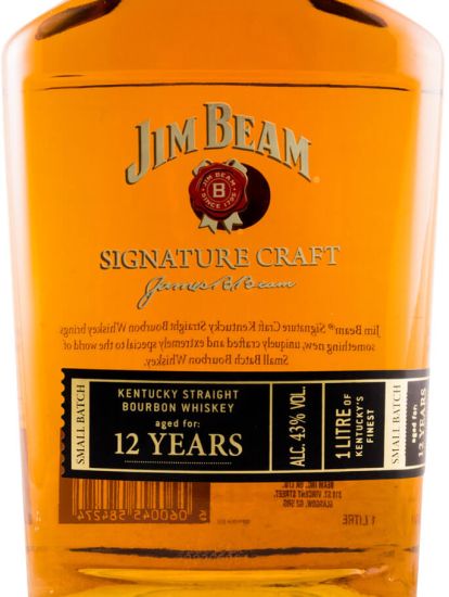 Jim Beam Signature Craft 12 anos 1L