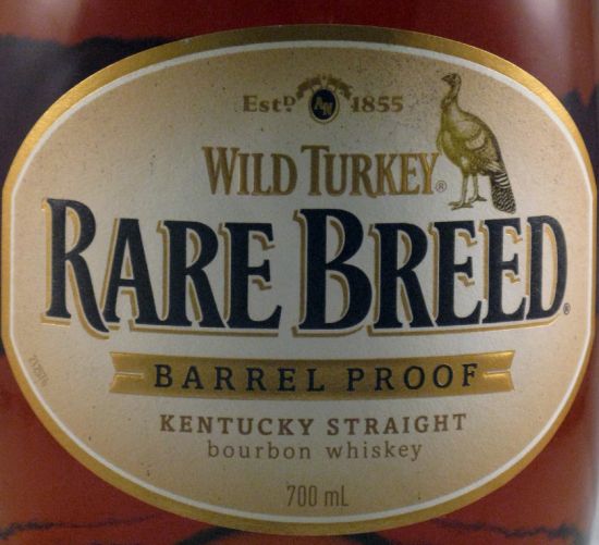 Wild Turkey Rare Breed Barrel Proof Straight Bourbon (former bottle)