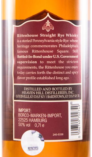 Rittenhouse Rye 100 Proof
