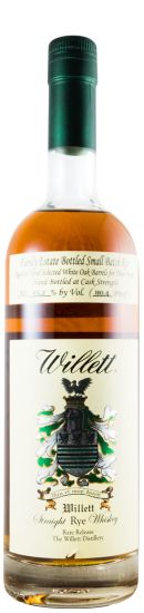 Willet 3 anos Small Batch Rye Cask Strength