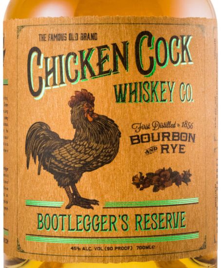 Chicken Cock Bootlegger's Reserve Bourbon Rye