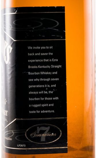Ezra Brooks Sour Mash 75cl
