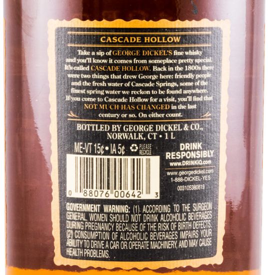 George Dickel N.º 8 1L