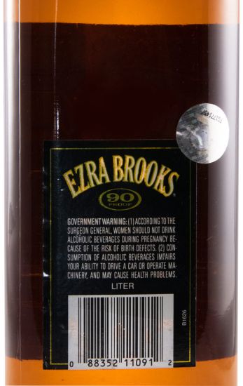 Ezra Brooks Sour Mash 1L