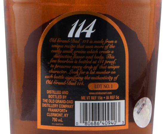 Old Grand-Dad 114 Proof 75cl
