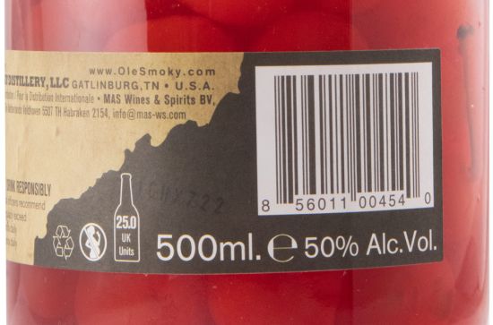 Ole Smoky Moonshine Cherries 50cl