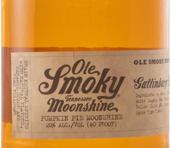 Ole Smoky Moonshine Pumpkin Pie